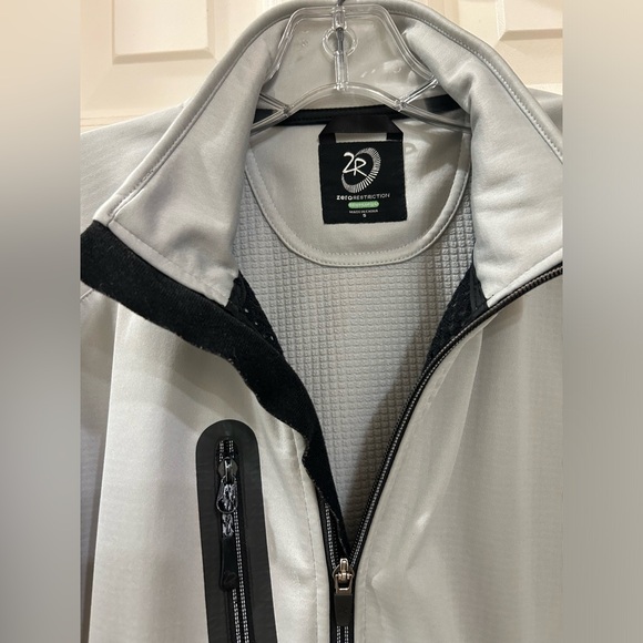 Zero Restriction Jacket Men’s Performance Tour Series, Zip, Gray, Nice!  Sz S - Picture 5 of 12